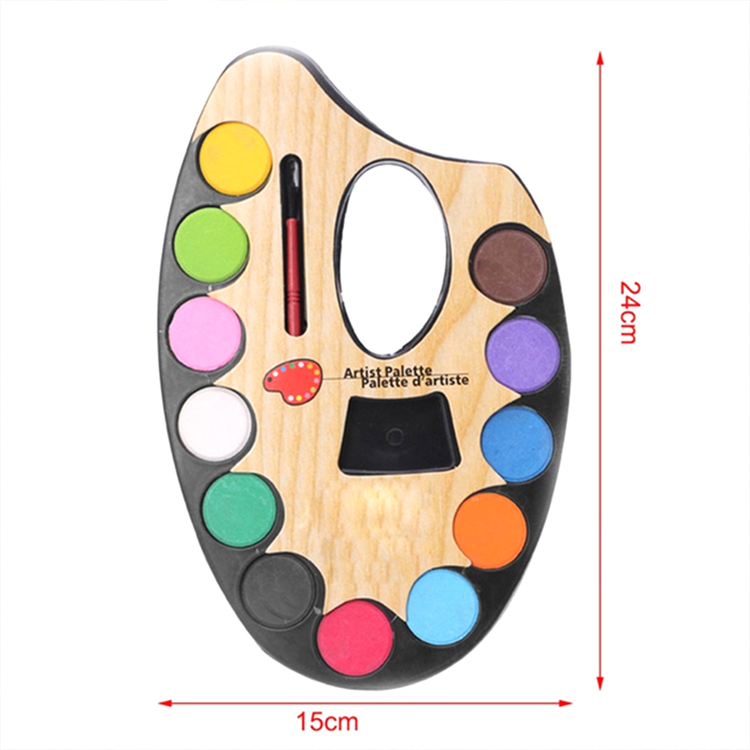 Watercolor painting set, non-toxic, ideal for creative projects Watercolor painting set, non-toxic, ideal for creative projects